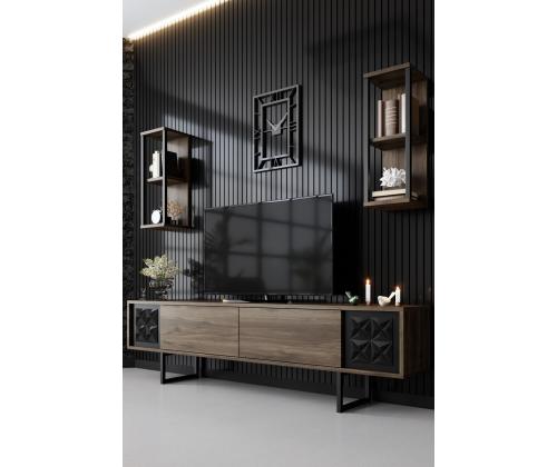 Black Line - Walnut, Black