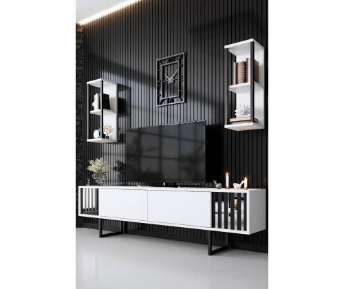 Chrome Line - White, Black