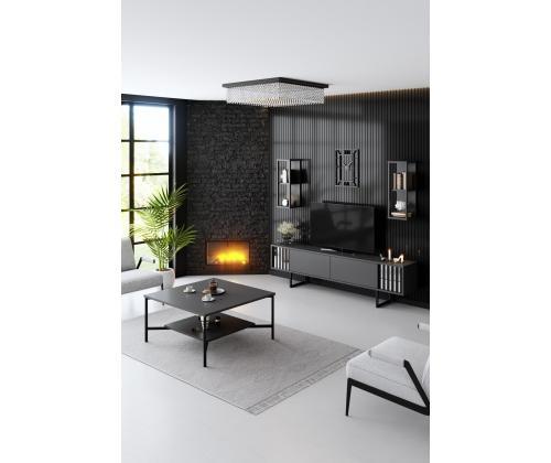 Chrome Line Set - Anthracite, Black