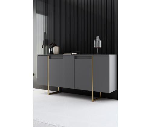 Luxe - Anthracite, Gold