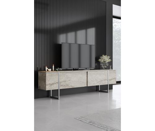 Luxe - Travertine, Silver