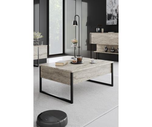 Luxe - Travertine, Black