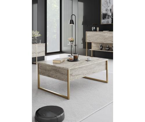 Luxe - Travertine, Gold