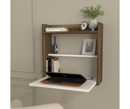 Laptop - White, Walnut