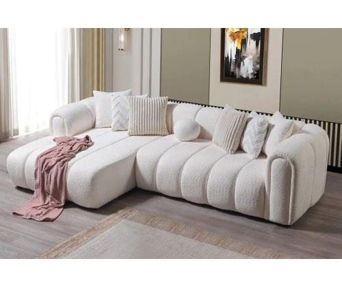 Diivan N-Line Left - White