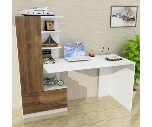 Domingos - White, Walnut