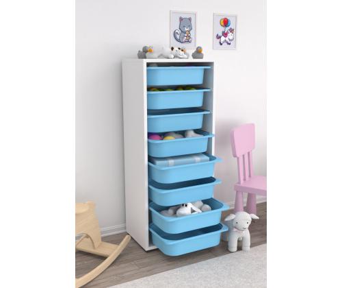 Cara 8N - White, Blue