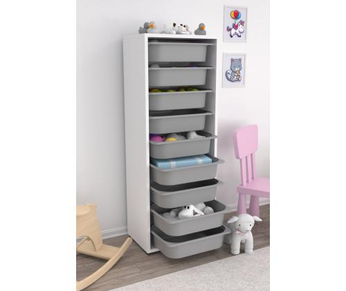 Zola 9N - White, Grey