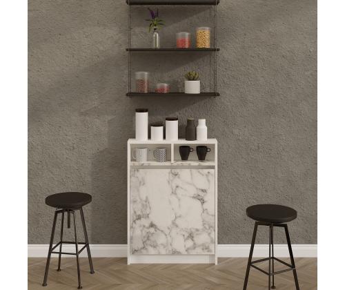 Bracked - Carrara Marble