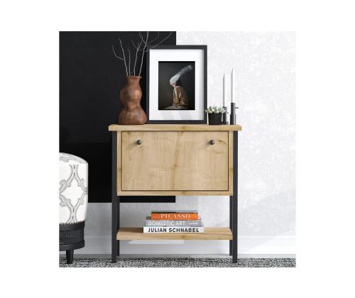 Valery - Sapphire Oak, Black