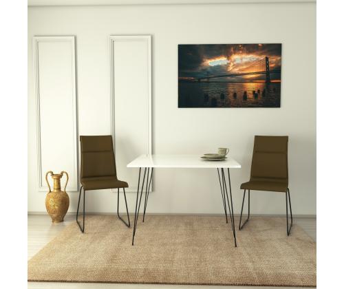 Sandalf Square - Shiny White