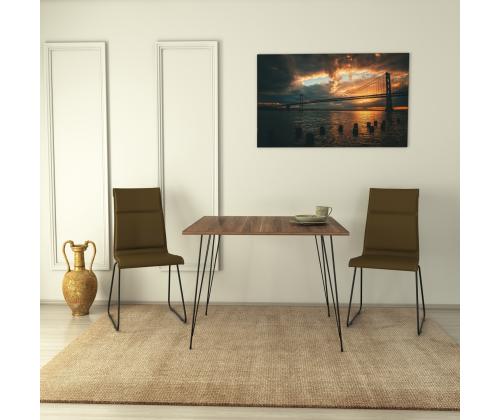 Sandalf Square - Walnut