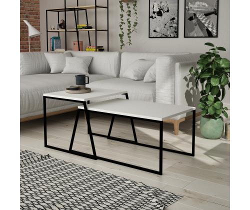 Pal Orta Sehpa - White