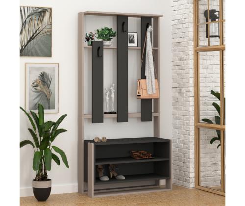 Chester - Light Mocha, Anthracite