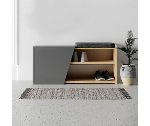 Fiona - Oak, Anthracite