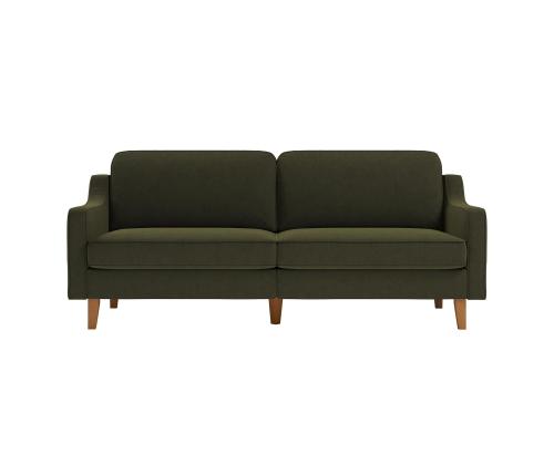 Robin 3 - Oil Green, Walnut