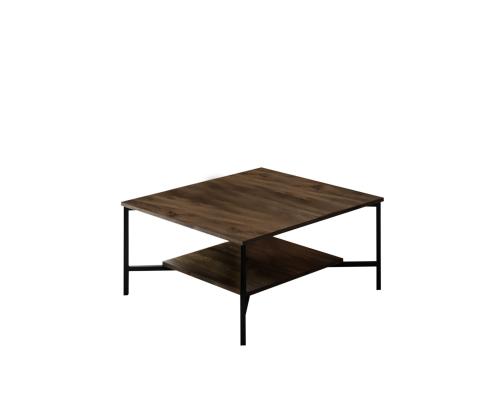 Chrome Line Set - Walnut, Black