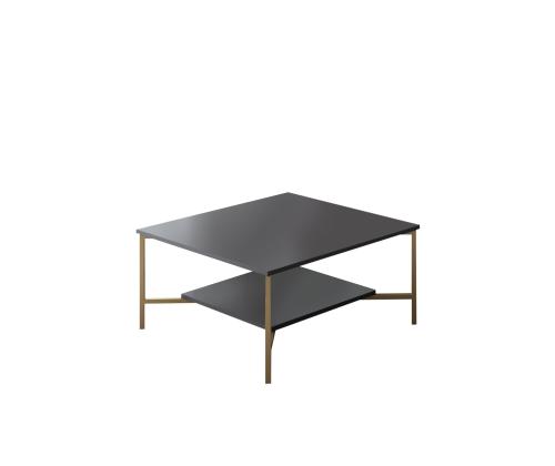 Gold Line - Anthracite, Gold