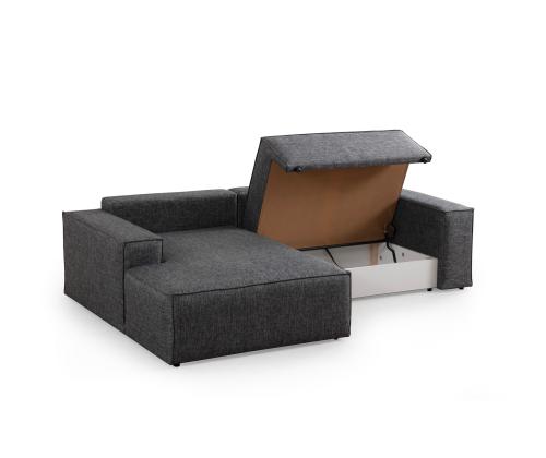 Pırlo Corner Left - Dark Grey