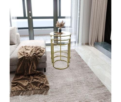 Alya - Gold, Transparent