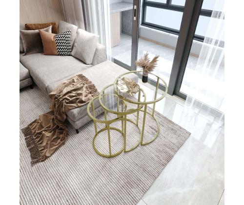 Alya - Gold, Transparent