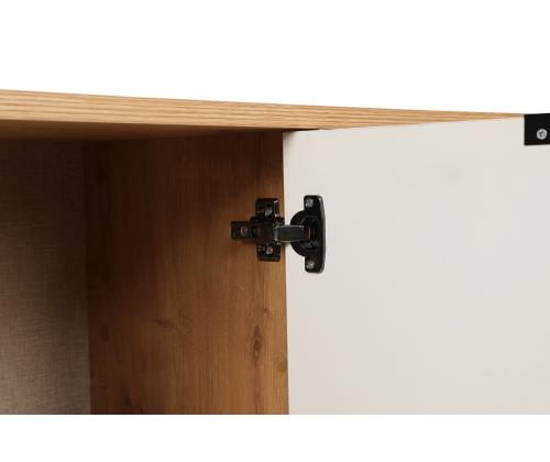 Clara Console - Oak, White