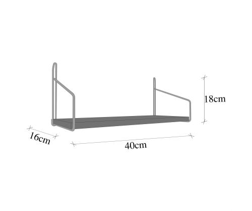 Dekoratif Duvar Rafı