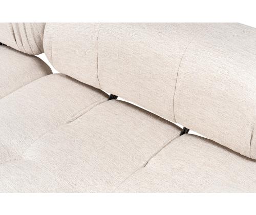 Doblo 3 Seater with Pouffe ( L1-O1-1R-Pouffe) - Light Brown