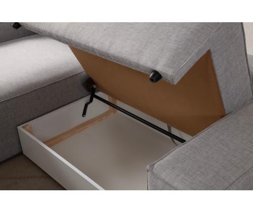 Pırlo Corner Left - Light Grey