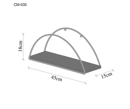 Dekoratif Duvar Rafı 2