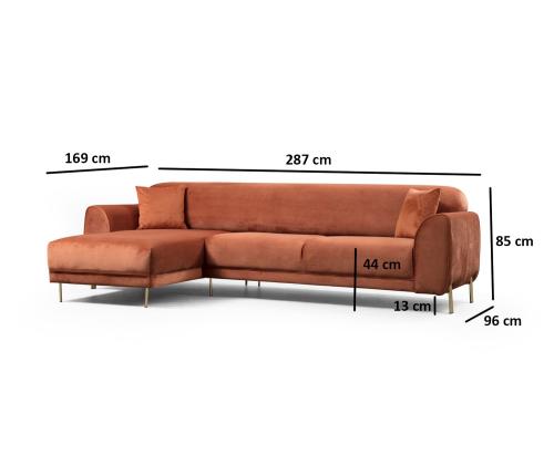 Image Corner Left ( Chl-3R ) - Cinnamon