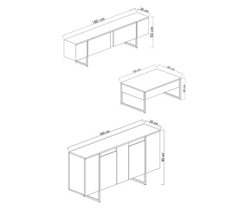 Luxe - White, Silver