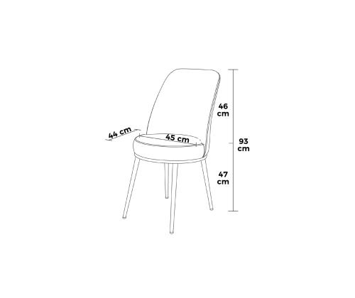 Pefa - Anthracite, Chrome