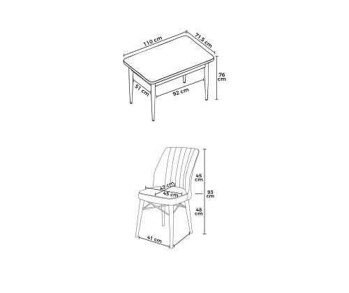 Arp - Baroque, Burgundy