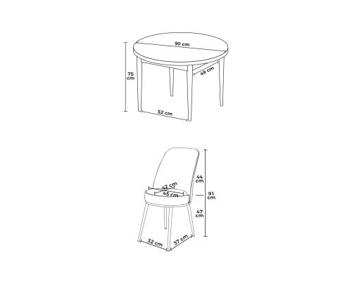 Tor - Black Marble, Grey