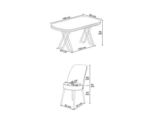 Lai - White, Gold, Anthracite