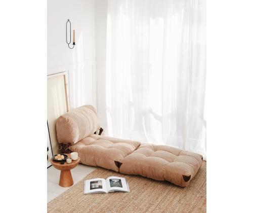 Diivan Fold Kadife - Camel