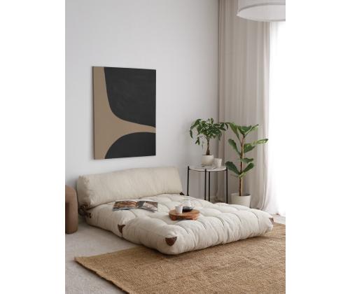 Diivan Fold Teddy 2 - Cream