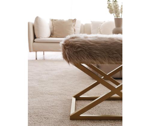 Capraz Pelush - Gold, Brown