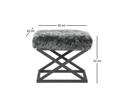 Capraz Plush - Black, Grey