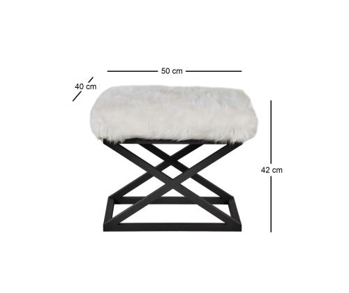 Capraz Plush - Black, White