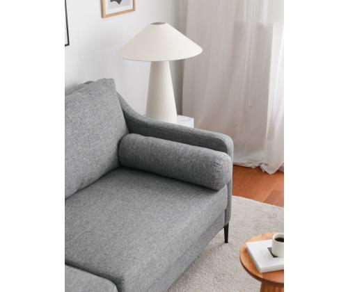 Diivan Nordi 3 Seater Metal - Grey