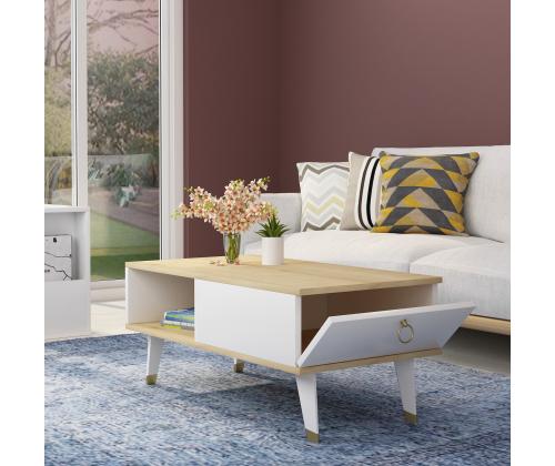 Delux - Sapphire, White