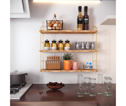 3'lü Duvar Rafı, Kitaplık