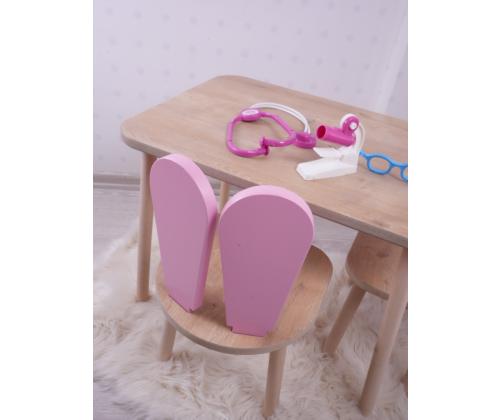 Bunny One Chair Set - Pink, Brown