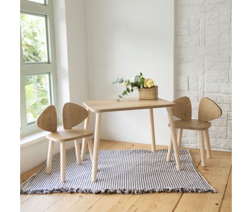 Mickey Two Chair Set - Brown