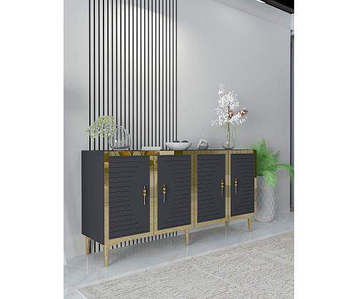 Tuna - Anthracite, Gold