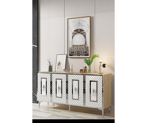 Puma 150 - Sapphire Oak, White, Silver