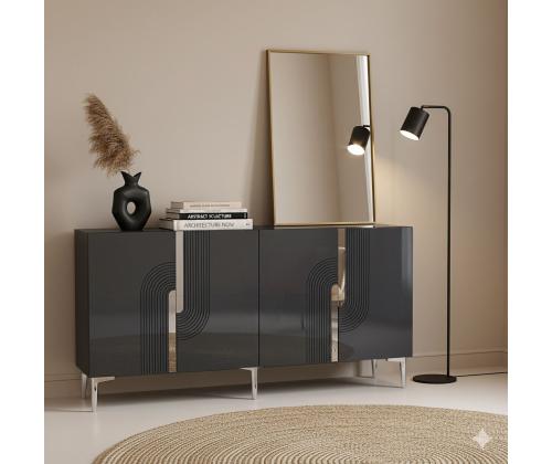 Meyra 150 - Anthracite, Silver