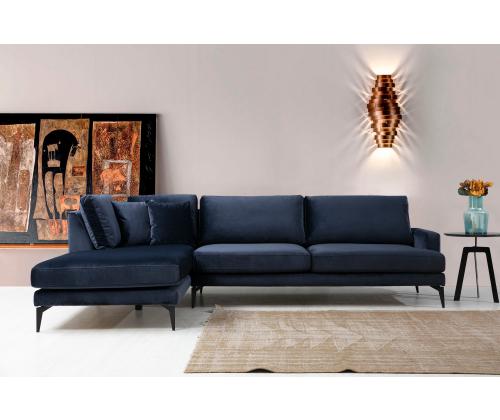 Papira Corner Left (Chl+3R) - Navy Blue